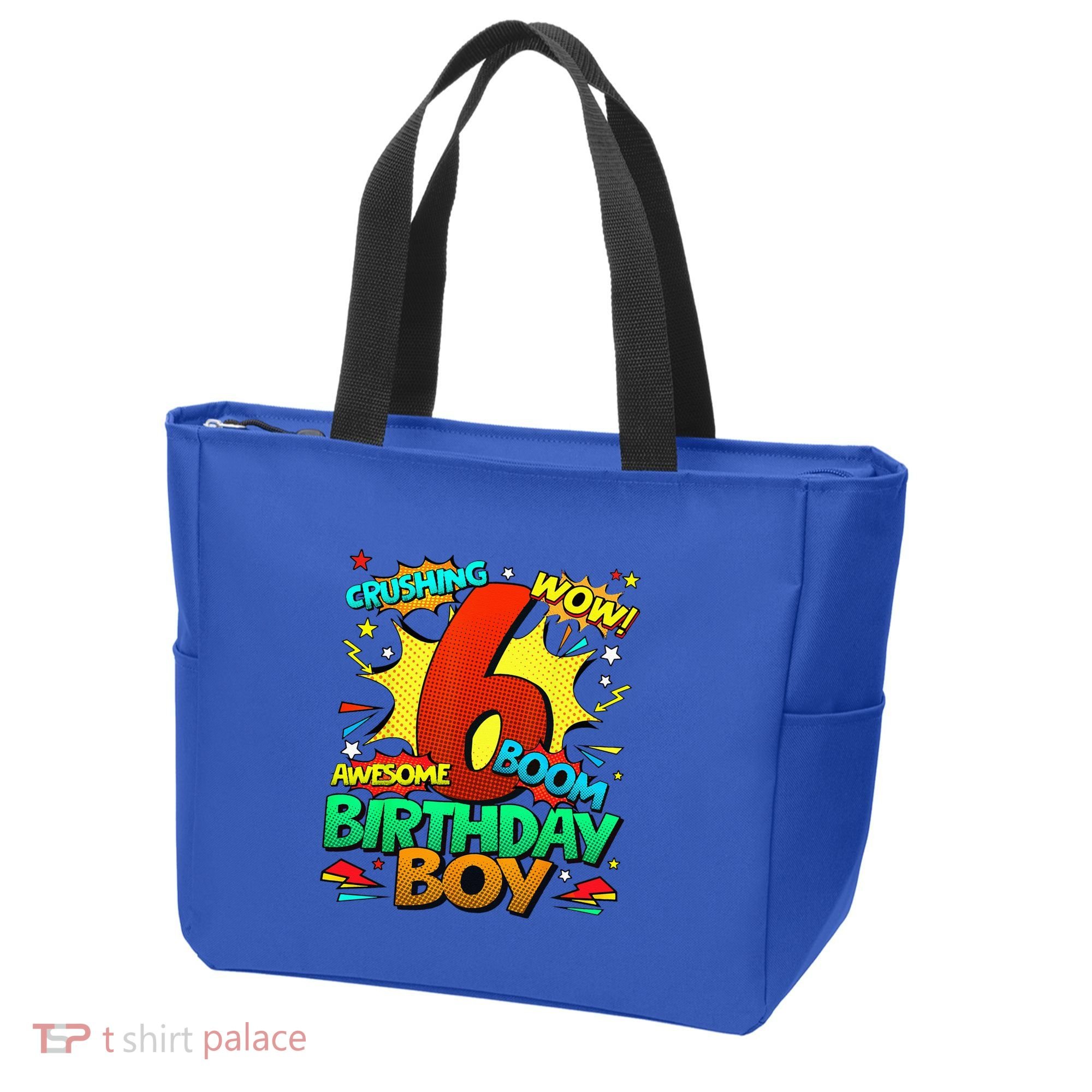 6th Birthday Comic Style 6 Year Old Gifts Tote Bag