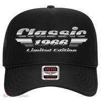 60th Birthday Classic 1966 Limited Edition Metallic Chrome Birthday Hat thumb 0