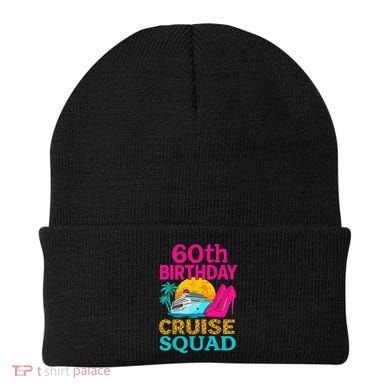60th Birthday Cruise Squad 60 Years Old Vacation Party Group Gift Beanie