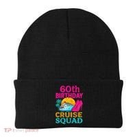60th Birthday Cruise Squad 60 Years Old Vacation Party Group Gift Beanie thumb 0