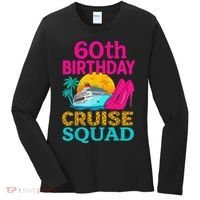 60th Birthday Cruise Squad 60 Years Old Vacation Party Group Gift Women's Long Sleeve Shirt thumb 0