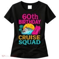 60th Birthday Cruise Squad 60 Years Old Vacation Party Group Gift Women's T-Shirt thumb 0
