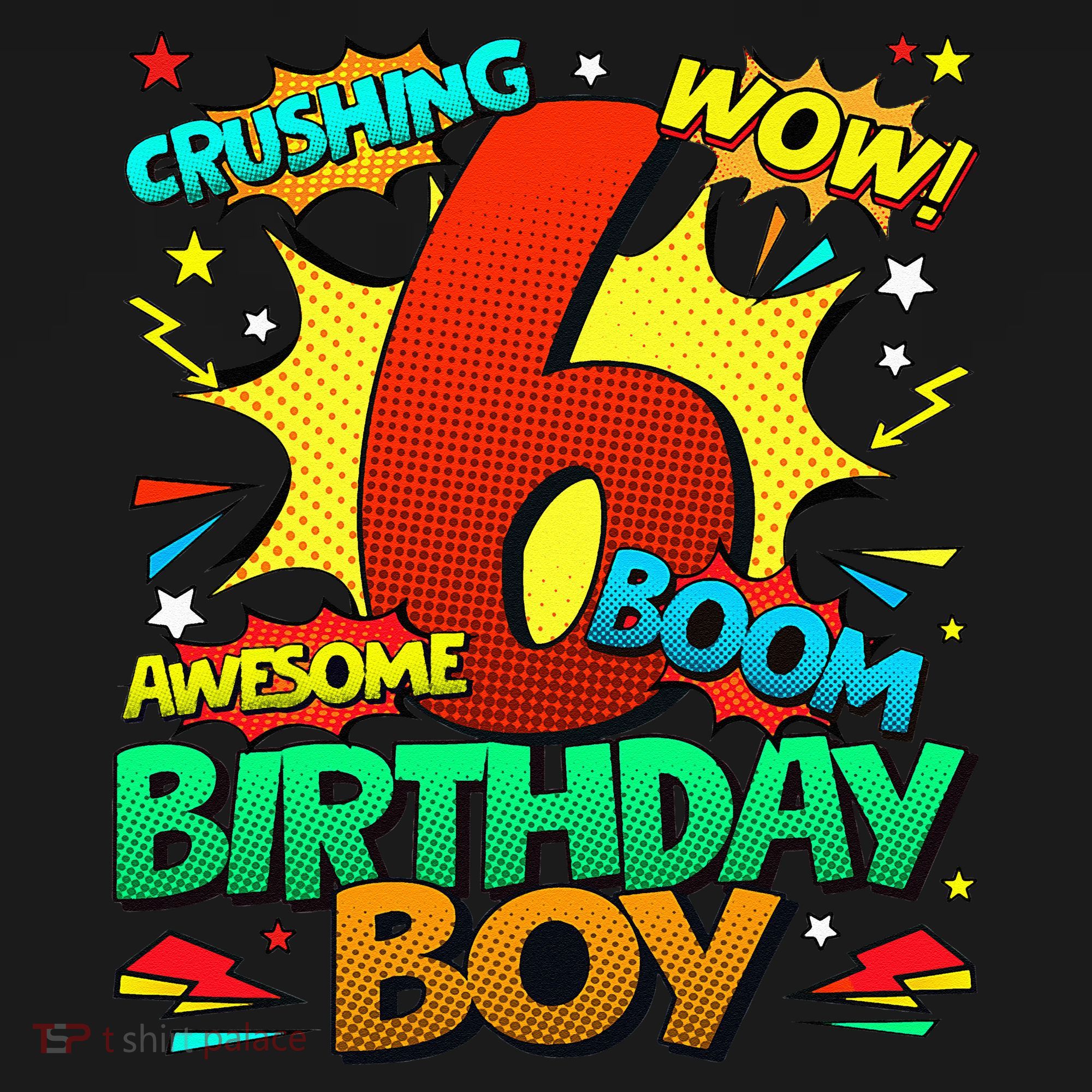 6th Birthday Comic Style 6 Year Old Gifts Women's Hoodie