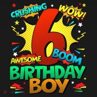 6th Birthday Comic Style 6 Year Old Gifts Women's Tank Top thumb 5