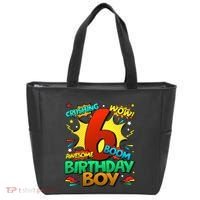 6th Birthday Comic Style 6 Year Old Gifts Tote Bag thumb 0