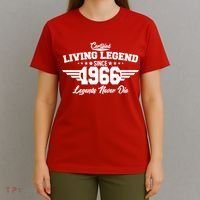 60th Birthday Certified Living Legend Since 1966 Legends Never Die T-Shirt thumb 4