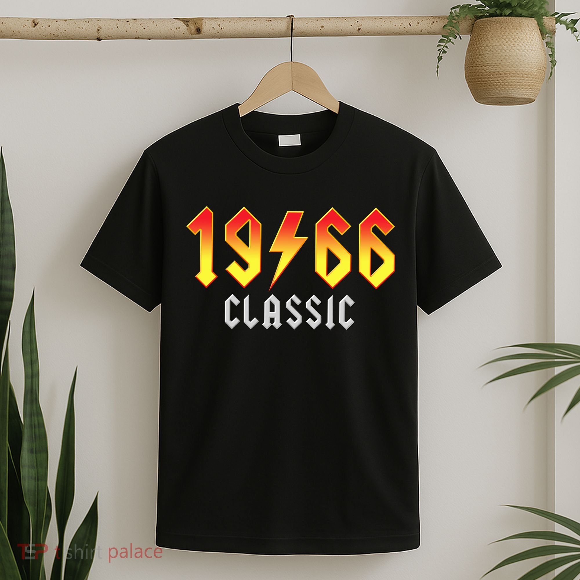 60th Birthday Classic 1966 Retro Rock Band T-Shirt