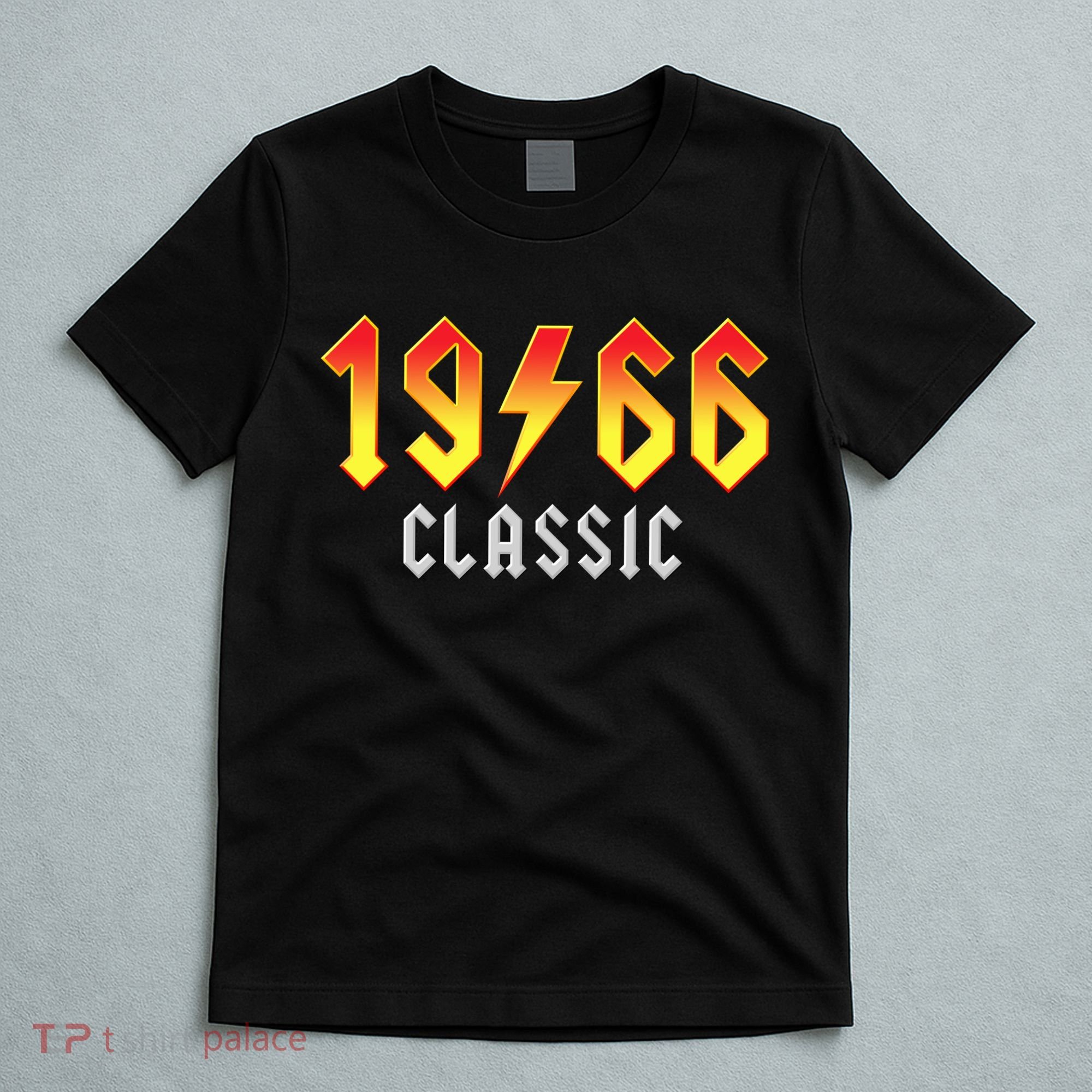 60th Birthday Classic 1966 Retro Rock Band T-Shirt
