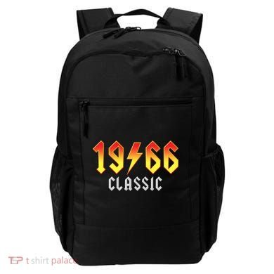 60th Birthday Classic 1966 Retro Rock Band Backpack