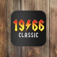 60th Birthday Classic 1966 Retro Rock Band Coaster thumb 0