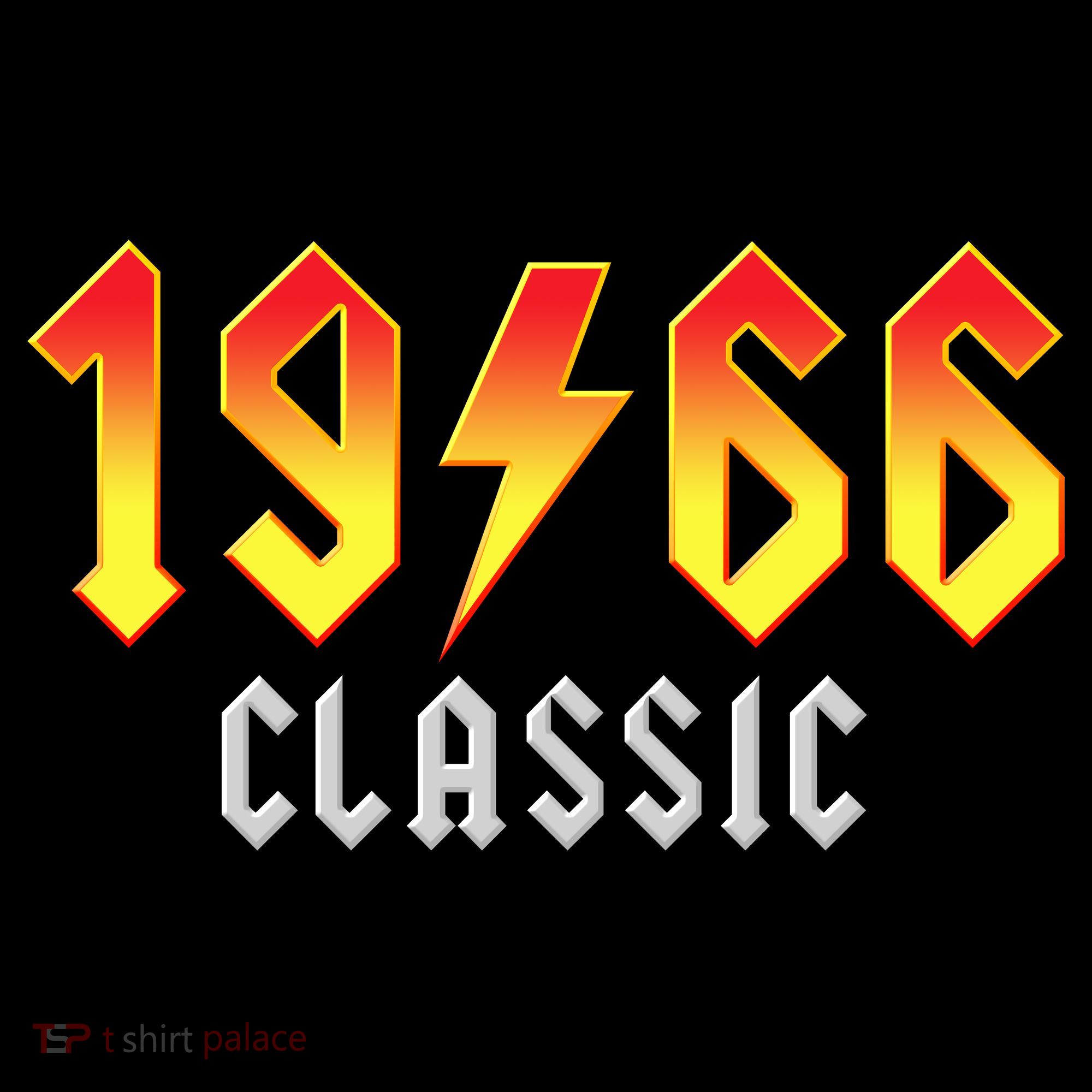 60th Birthday Classic 1966 Retro Rock Band Mousepad