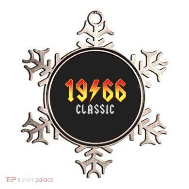60th Birthday Classic 1966 Retro Rock Band Ornament