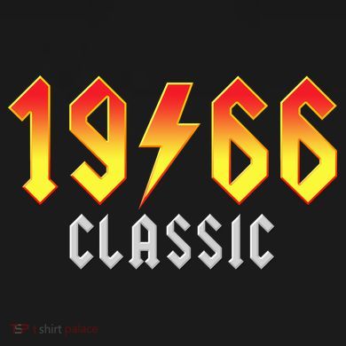 60th Birthday Classic 1966 Retro Rock Band Tie-Dye Long Sleeve Shirt