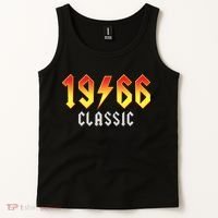60th Birthday Classic 1966 Retro Rock Band Tank Top thumb 2