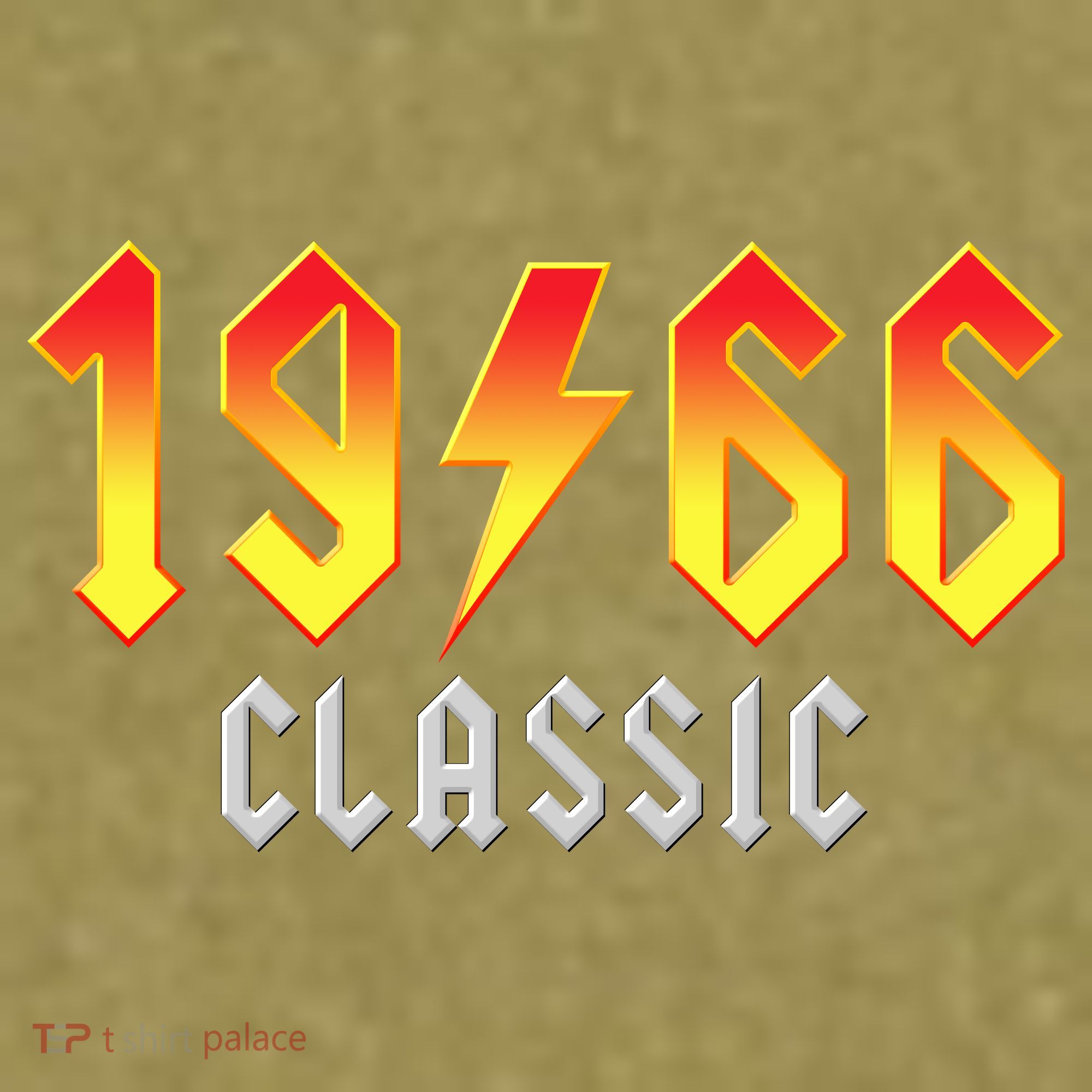 60th Birthday Classic 1966 Retro Rock Band Garment-Dyed Women's Muscle Tee