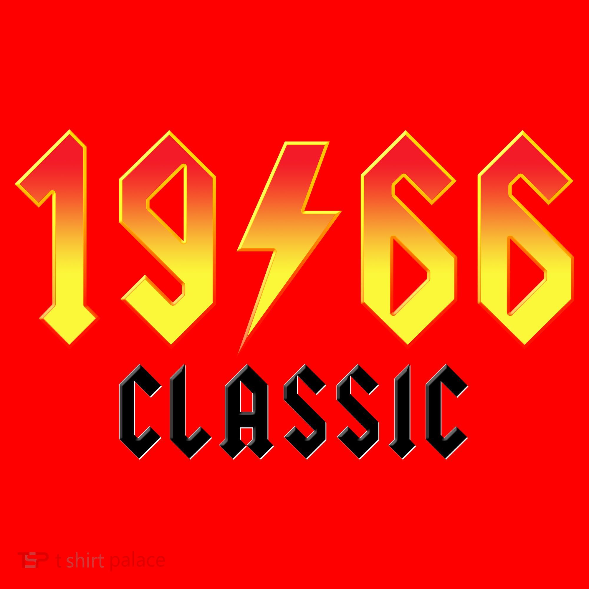 60th Birthday Classic 1966 Retro Rock Band Santa Hat