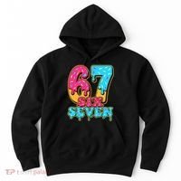 6-7 Baseball Drip Number 67 Player Or 67th Birthday Meme Hoodie thumb 0