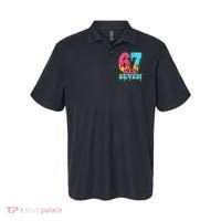 6-7 Baseball Drip Number 67 Player Or 67th Birthday Meme Polo thumb 0