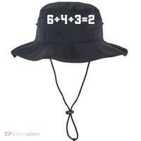 6432 Baseball Double Play Funny Baseball 6 4 3 2 Bucket Hat thumb 0