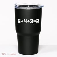 6432 Baseball Double Play Funny Baseball 6 4 3 2 Tumbler thumb 0