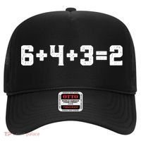 6432 Baseball Double Play Funny Baseball 6 4 3 2 Hat thumb 0