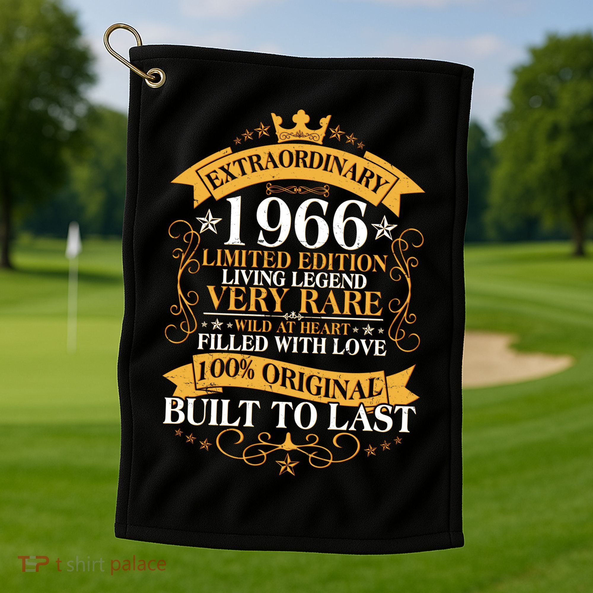 60th Birthday Extraordinary 1966 Limited Edition Living Legend Very Rare  Golf Towel