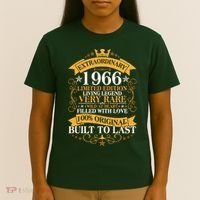 60th Birthday Extraordinary 1966 Limited Edition Living Legend Very Rare  T-Shirt thumb 4