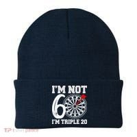 60th Birthday Funny Triple 20 Darts Beanie thumb 0