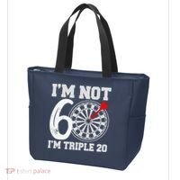 60th Birthday Funny Triple 20 Darts Tote Bag thumb 3