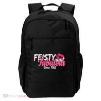 60th Birthday Feisty And Fabulous Since 1966  Backpack thumb 0