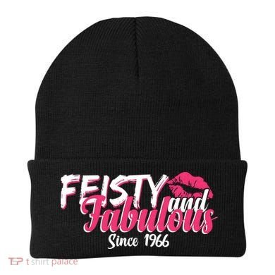 60th Birthday Feisty And Fabulous Since 1966  Beanie
