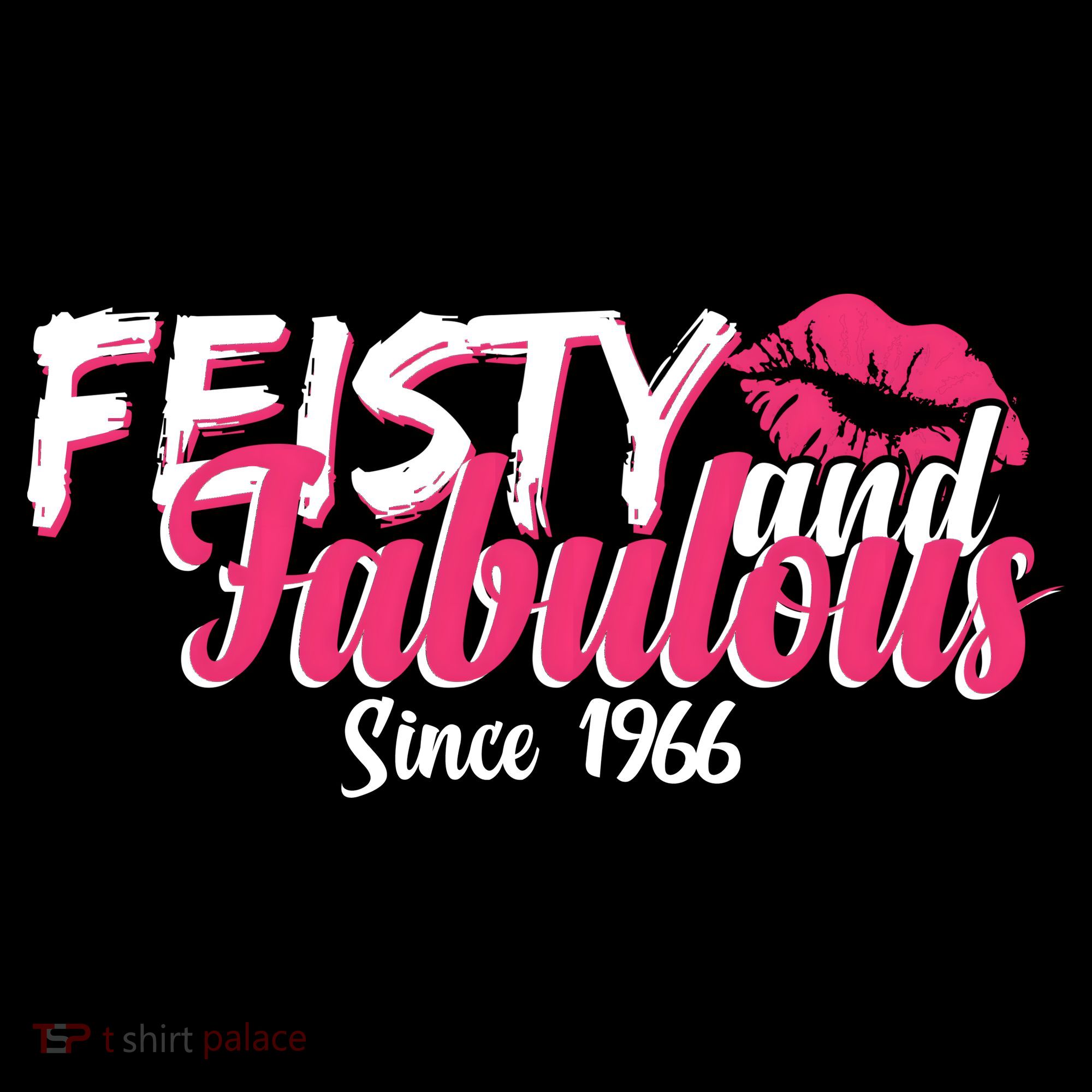 60th Birthday Feisty And Fabulous Since 1966  Women's Hoodie