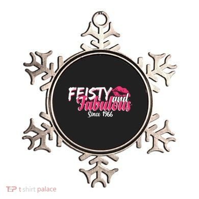 60th Birthday Feisty And Fabulous Since 1966  Ornament