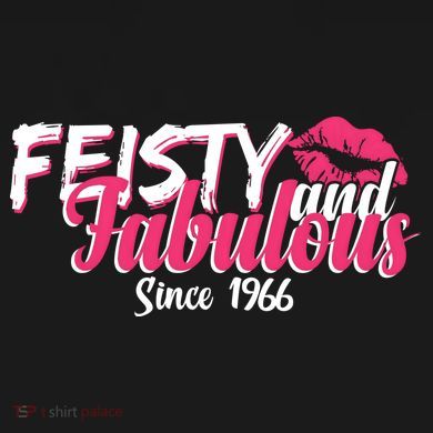 60th Birthday Feisty And Fabulous Since 1966  Tank Top