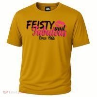 60th Birthday Feisty And Fabulous Since 1966  Cooling Performance Crew T-Shirt thumb 0