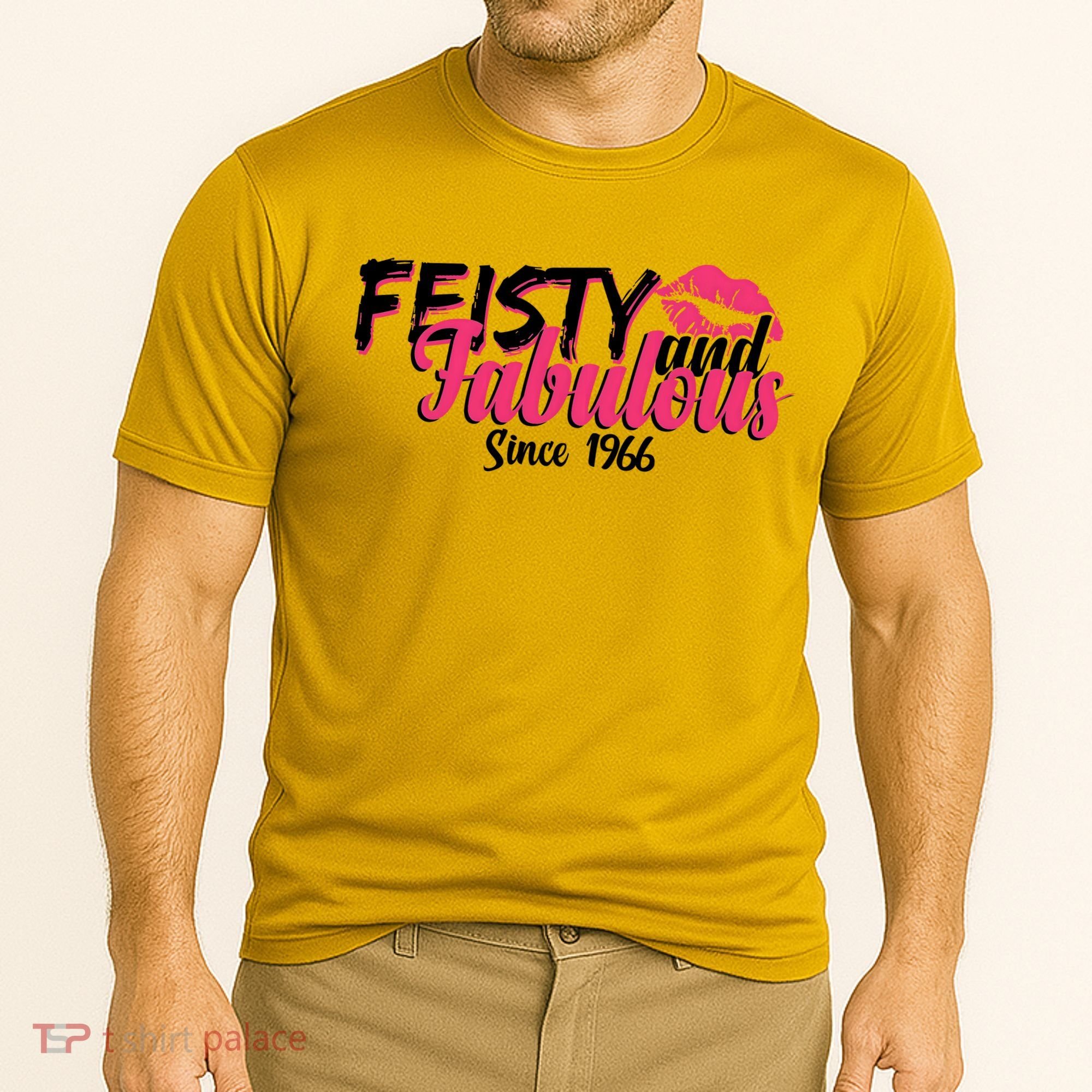 60th Birthday Feisty And Fabulous Since 1966  Cooling Performance Crew T-Shirt