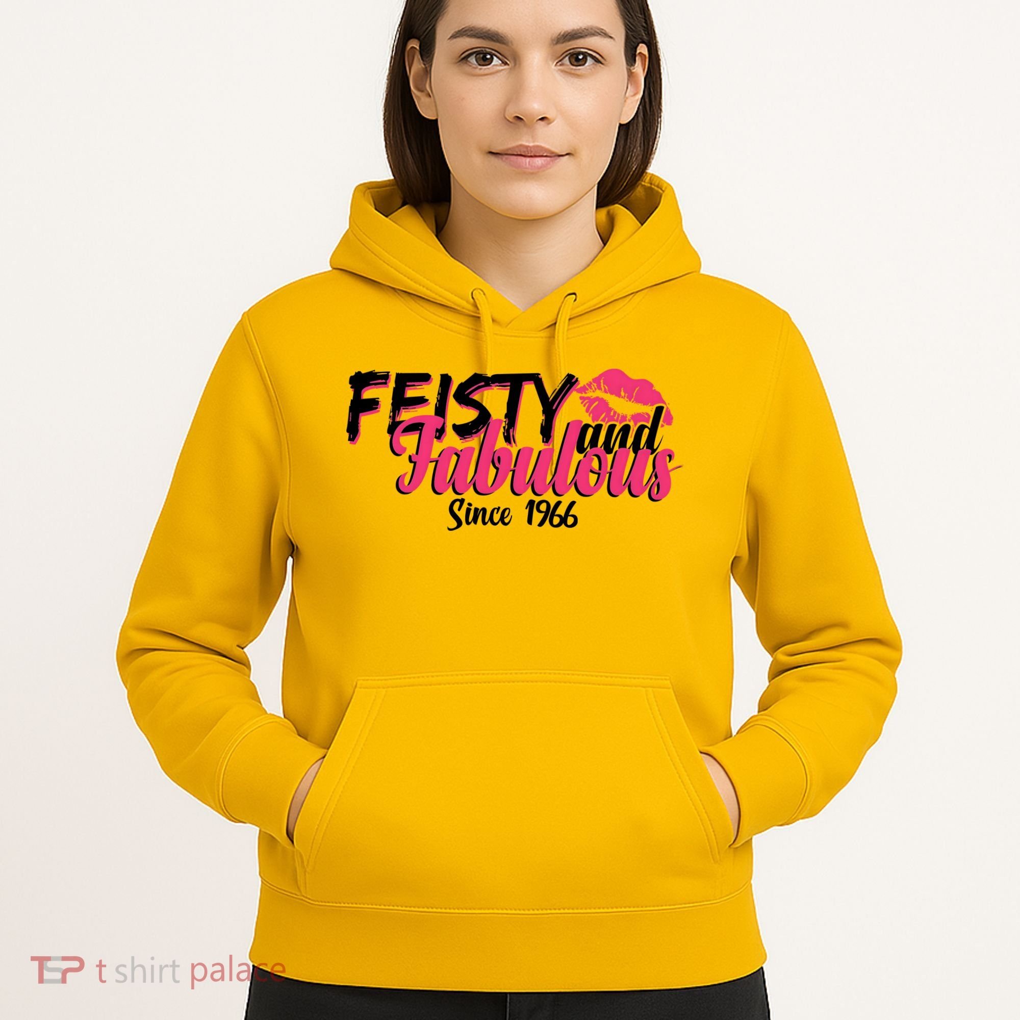 60th Birthday Feisty And Fabulous Since 1966  Hoodie