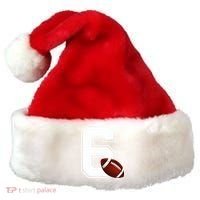 6th Birthday Football Big Number 6 Year Old Santa Hat thumb 0