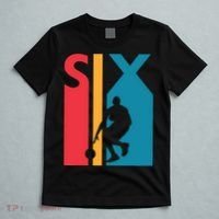 6th Birthday Gift Six Vintage Basketball 6 Year Old T-Shirt thumb 5