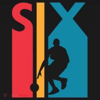 6th Birthday Gift Six Vintage Basketball 6 Year Old T-Shirt thumb 7