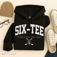 60th Birthday Golf 60 Years Old Fore And Still On Par Hoodie thumb 4
