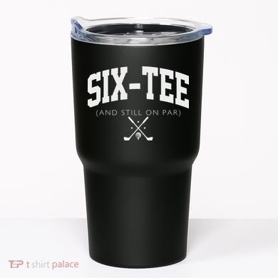 60th Birthday Golf 60 Years Old Fore And Still On Par Tumbler