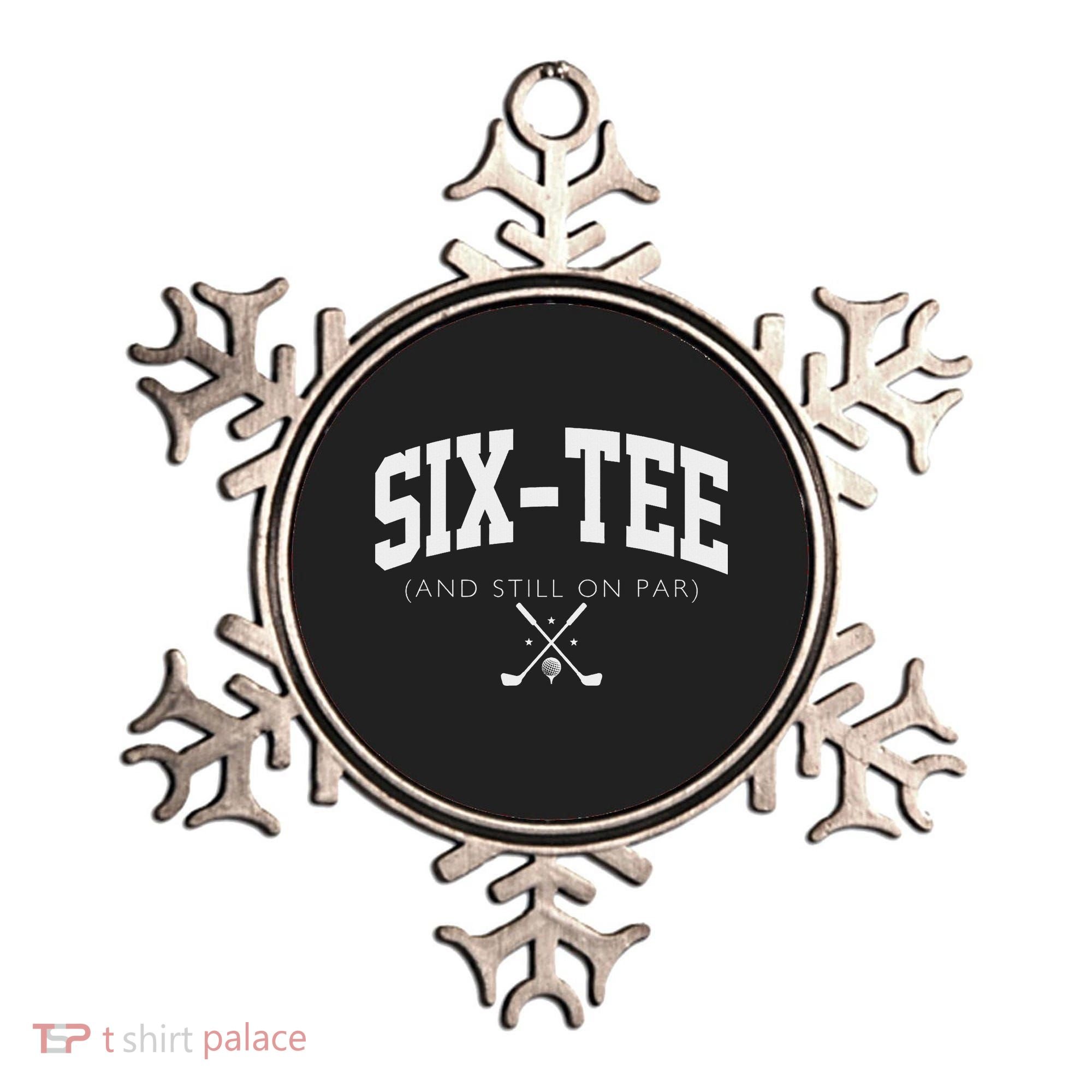 60th Birthday Golf 60 Years Old Fore And Still On Par Ornament