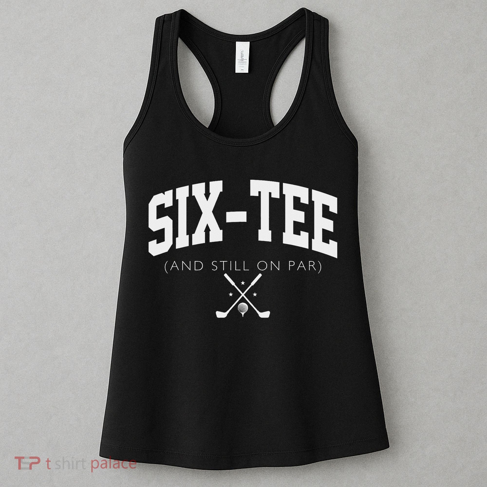 60th Birthday Golf 60 Years Old Fore And Still On Par Women's Tank Top