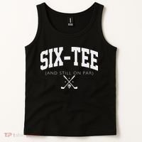 60th Birthday Golf 60 Years Old Fore And Still On Par Tank Top thumb 2