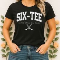 60th Birthday Golf 60 Years Old Fore And Still On Par Women's T-Shirt thumb 2