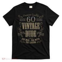 60th birthday gift idea for Vintage Lover 60 years old Dude T-Shirt thumb 0