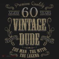 60th birthday gift idea for Vintage Lover 60 years old Dude T-Shirt thumb 7