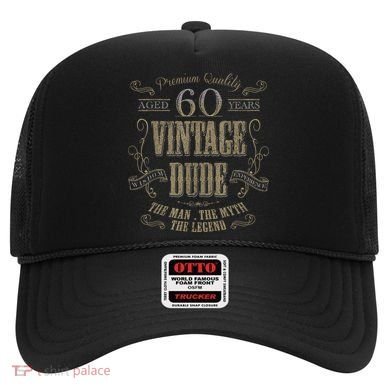 60th birthday gift idea for Vintage Lover 60 years old Dude Hat