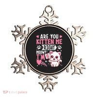 6th Birthday Girl 6 Year Old Kitten Cat Happy Bday Ornament thumb 0